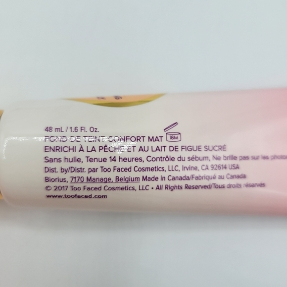 Too Faced Ganache Peach Perfect Matte Foundation - Picture 11 of 14